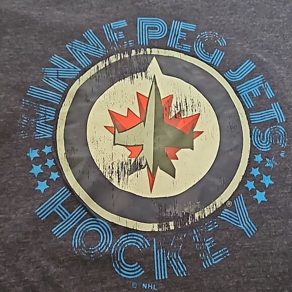 NHL Women's Hockey Winnipeg Jets  Logo Short Sleeves T-Shirt - Picture 15 of 16